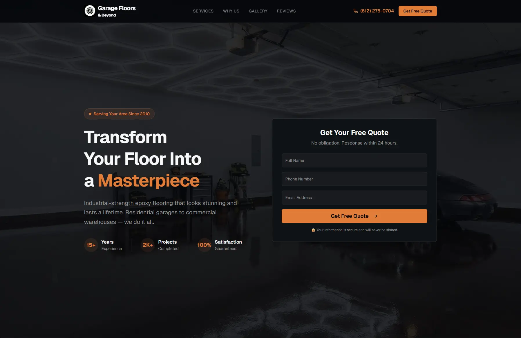 Garage Floors Remodel